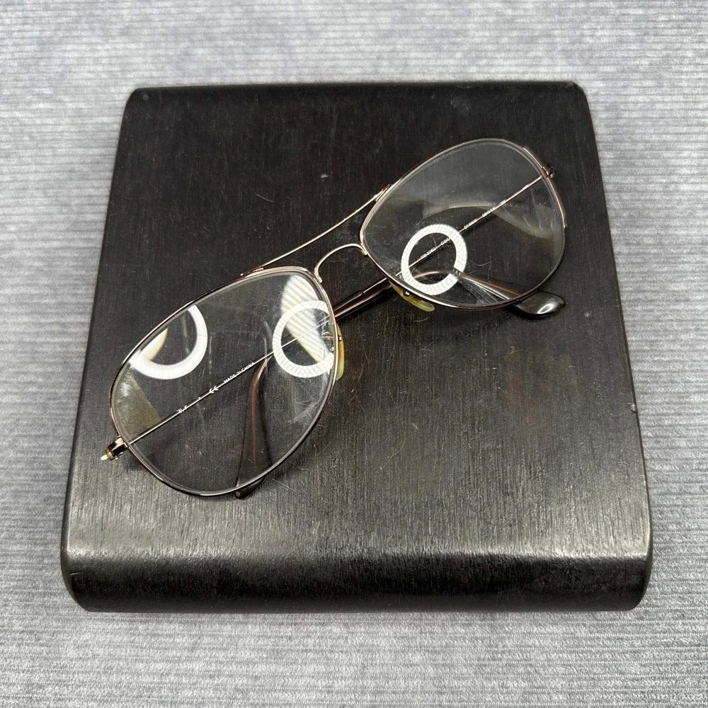 Ray-Ban Cockpit RB 3362 Brown Metal Aviator Sunglasses 59-14 3N‎ Made in China